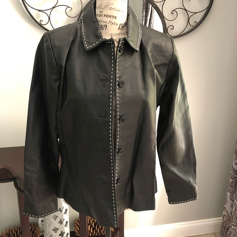Bagatelle Genuine Leather Jacket